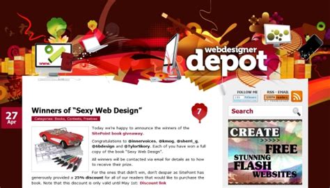 Webdesigner Depot Blog Design Heroes