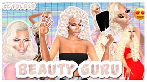 Beauty Guru Sims 4 Cas Cc Folder Youtube
