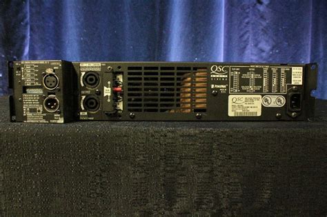 Qsc Dca1622 2 Channel Digital Cinema Amplifier With Qsc Cinema