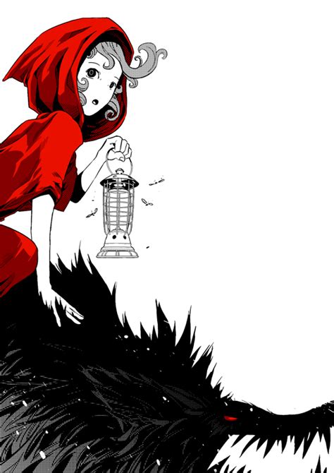 Little Red Wolf Riding Hood By Clockwork7 On Deviantart