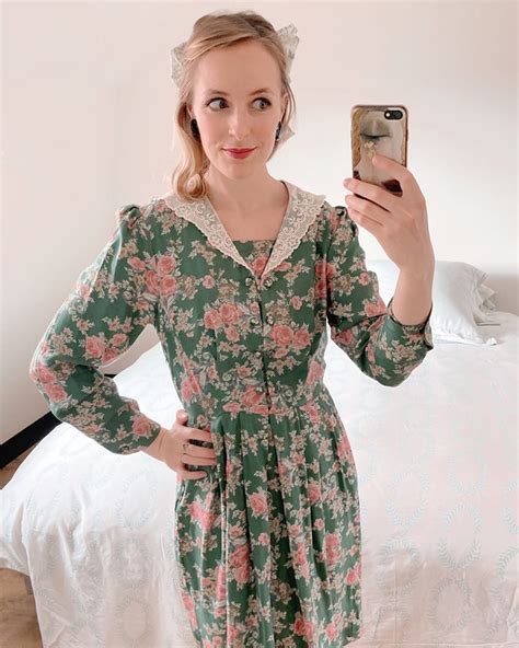 Laura Ashley Vintage Dress From The 1980s Fr 3640 Etsy