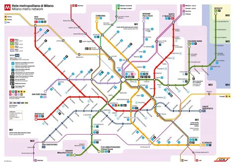 Metro Rossa Milano Fermate Orari E Mappa Della Linea M1