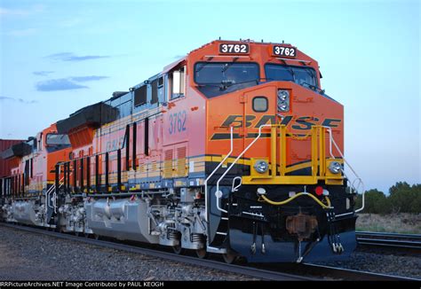 Bnsf 3762 And Bnsf 3763 Sit In The Siding Just East Of Mountair New