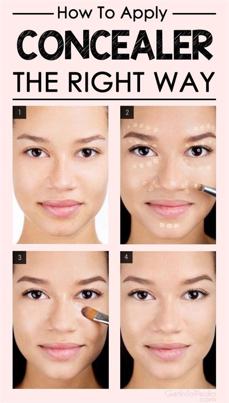 how to apply concealer the right way how to apply concealer concealer skin care secrets