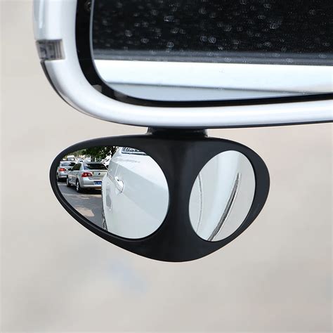 1 Pcs Blind Spot Convex Mirror 360 Degree Rotatable Car Exterior Rear View Parking Mirror Safety