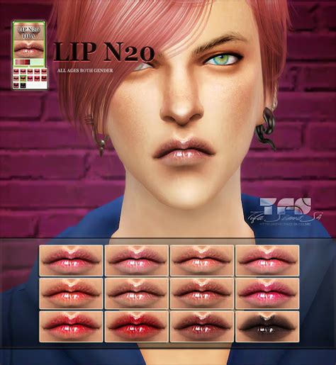 Sims 4 Ccs The Best Lips By Tifa