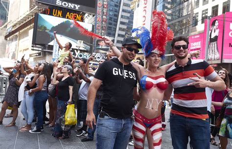 Topless Times Square Women Deal With Groping Long Hours And Must Share Tips New York Daily News