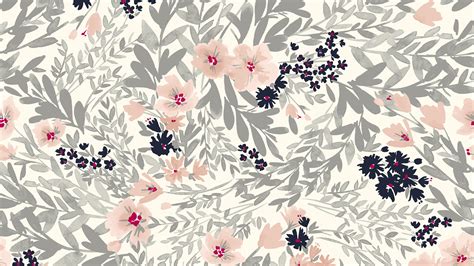 🔥 Download Floral Pattern Desktop Wallpaper At Wallpaperbro By Evanl95