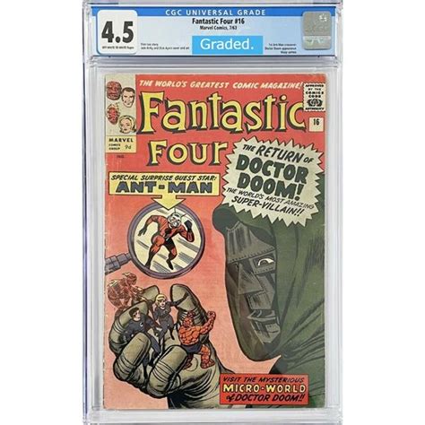 Marvel Comics Fantastic Four Vol 1 16 Graded