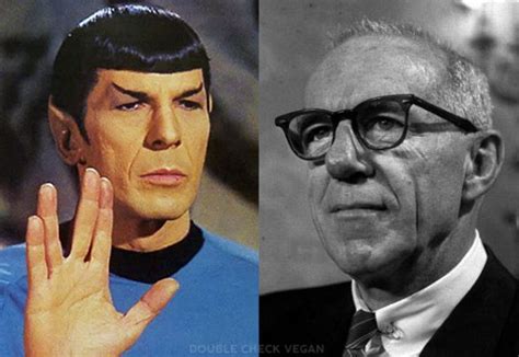 Spock Was Vegetarian But Dr Spock Was Vegan