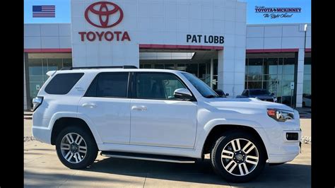 2022 Toyota 4runner Trd Sport In Super White Video Walk Around Whats