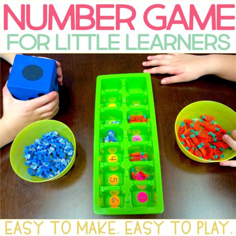 Easy Number Game For Kindergarten Kindergarten Games Number Games