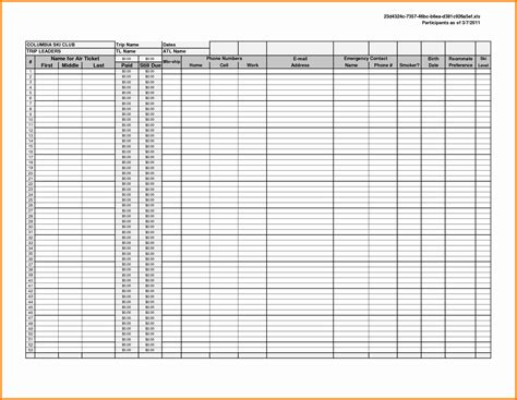 Blank Accounting Spreadsheet Excel Spreadsheet Template Blank