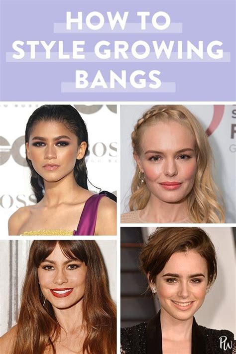 how to style growing out bangs betundukpulang