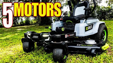 Ego Z6 Zero Turn Riding Lawn Mower Review 52 Inch 56 Volts Youtube