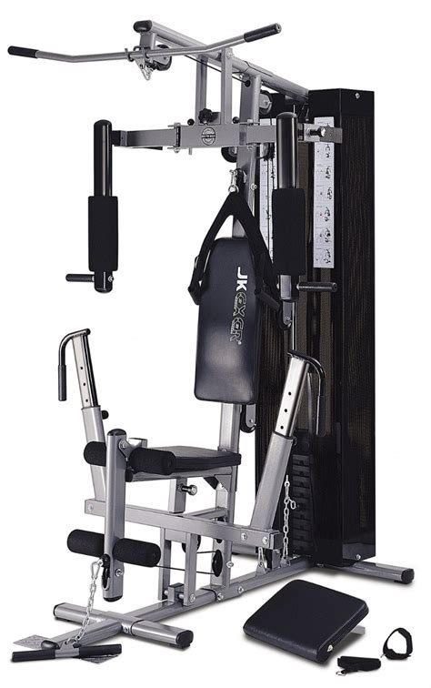Gym equipment pictures & explanations. 210 lbs Home Gym, JKEXER Multigym G9985C - JK Fitness