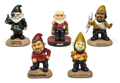Captain Picard Garden Gnome Will Keep Solemn Watch Over