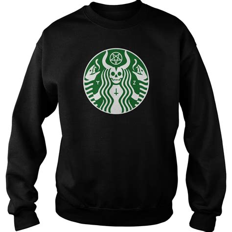 Satanic Starbucks The Satan Buck Shirt Hoodie Guy Tee Myteashirts