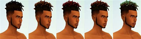 Sims 4 Ccs The Best Hair For Male By Blvck Life Simz