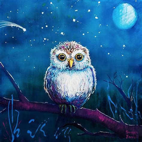 Starry Night Owl Wisdom Art Workshop August 16th 2020 Full Payment