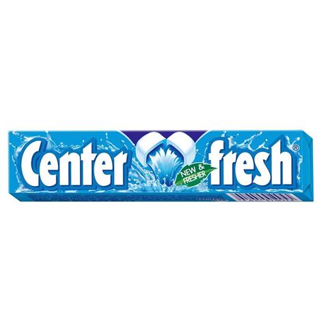Center Fresh Liquid Filled Chewing Gum Stick Pack Spearmint Flavour