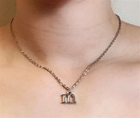 Dainty Personalized Initial Necklace Etsy