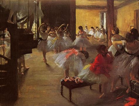 The Dance Class Ecole De Danse Edgar Degas 1873 The Corcoran