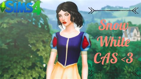 Snow White Cas The Sims 4 Youtube