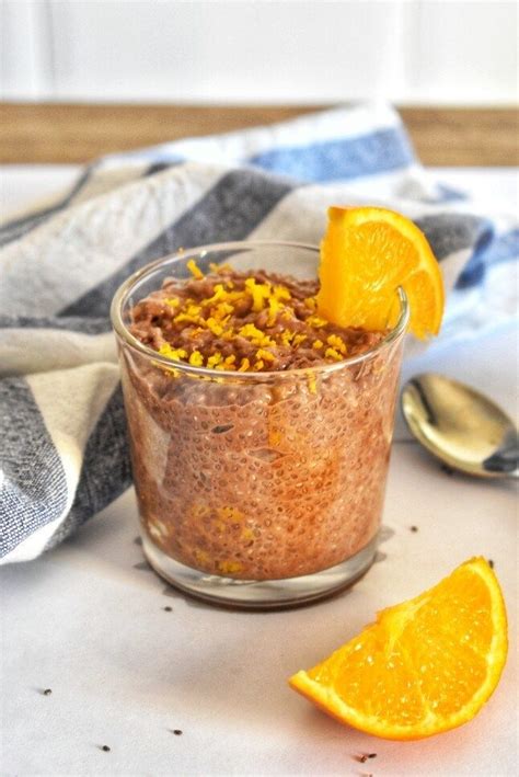 Chia puding za dobro jutro. Pudin de semillas de chia con cacao y naranja | Receta ...