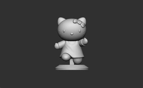 Stl File Hello Kitty 3d Printable Stl・3d Printing Idea To Download・cults