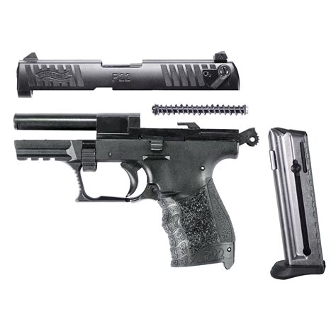 The P22 Q Black A Walther Tactical Rimfire Pistol