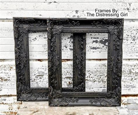 Set Of Two Ornate 11x14 Frames Chunky 3 Inch Thick Shabby Etsy