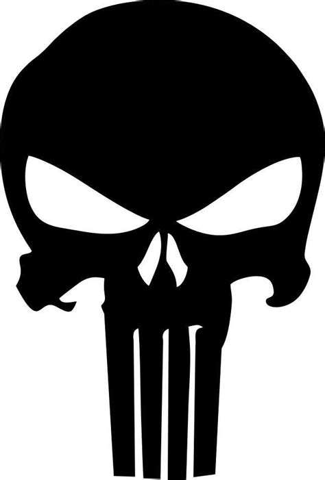 Punisher Skull 29 Skull Biker Decal North 49 Decals