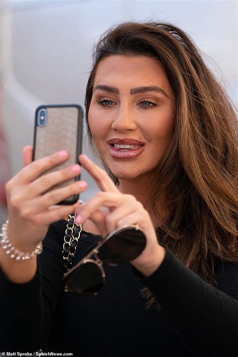 Lauren Goodger Strikes A Pose As She Admires Her New Hollywood Smile