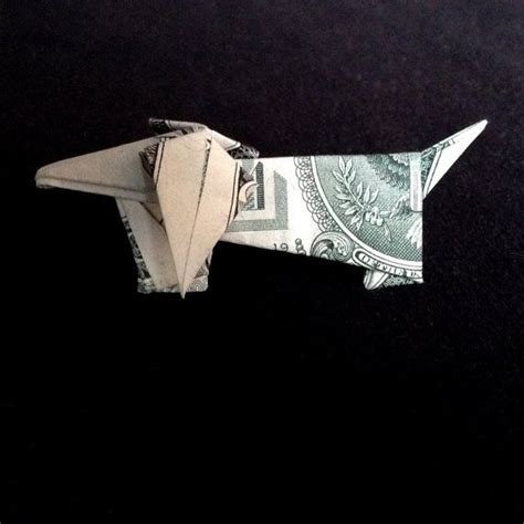 7simple Origami Dachshund Dollar Bill Electromigramos