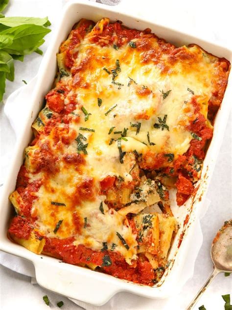 Spinach And Ricotta Pasta Bake Baked Pasta Recipes Spinach Ricotta