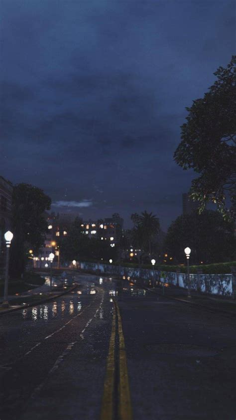 Rainy City At Night Wallpapers Top Free Rainy City At Night