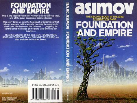 Isaac Asimov Foundation And Empire Granada1984 Cover Art By Tim