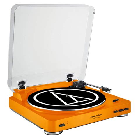 Audio Technica At Lp60 Fully Automatic Stereo Turntable System Orange