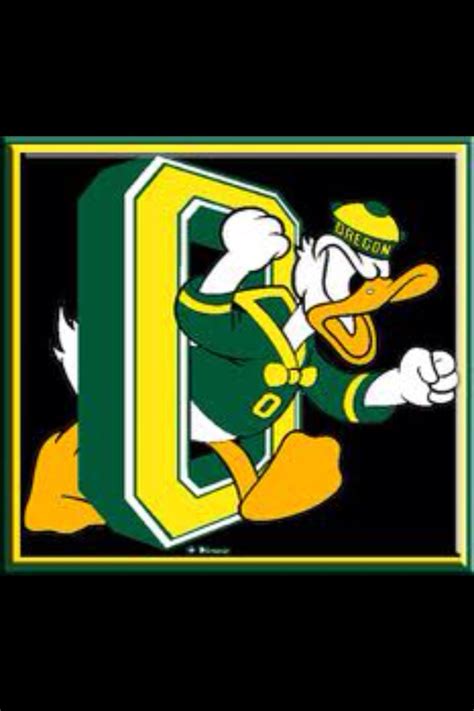 Donald Duck Oregon Ducks Football Oregon Ducks Oregon Ducks Logo