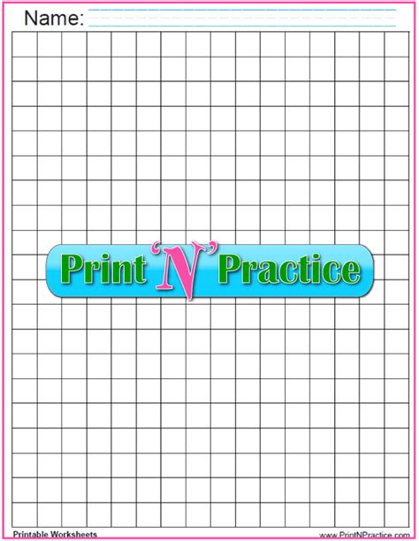 Printable Graph Paper 1 2 Inch Grid With Dots Printable