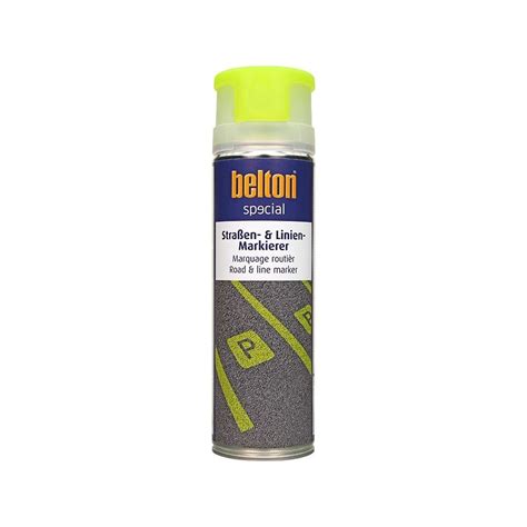 Belton Road And Line Marker Spray Paint 500ml Spray Cans From Graff