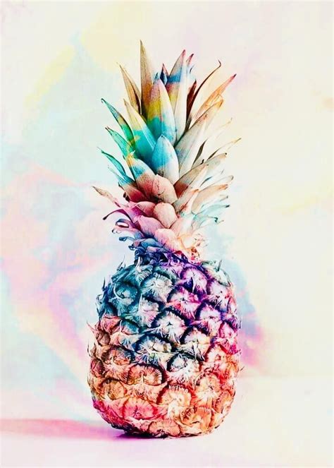 Colorful Pineapple Wallpaper