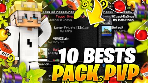 Les 10 Meilleurs Pack De Texture Pvp Minecraft 18 Pack Folder