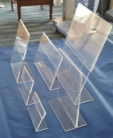 Transparent Acrylic Tabletop Display Stand At Rs 200 Acrylic Stand In