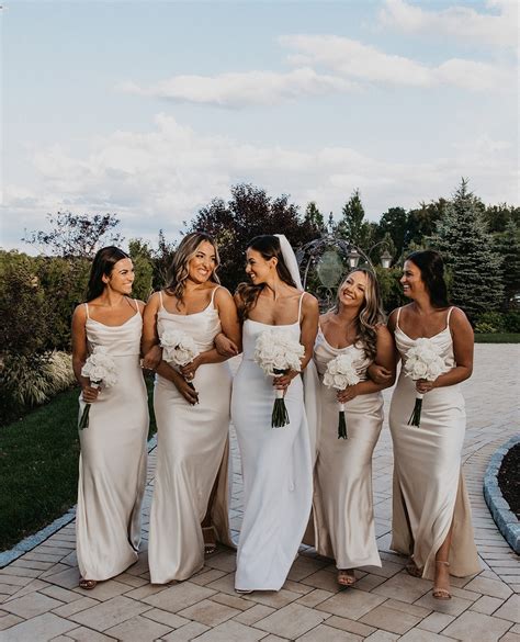 Top 30 Champagne Bridesmaid Dresses For 2024 Dp