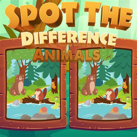 Spot The Difference Animals Game Play Online At Games