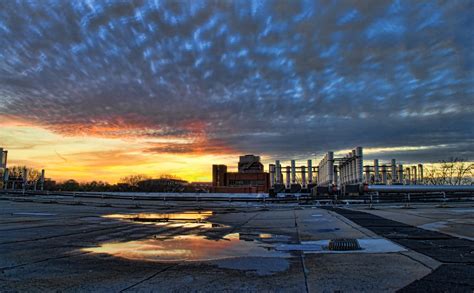 Rooftop Sunset Hdr Chris Mcclanahan Flickr