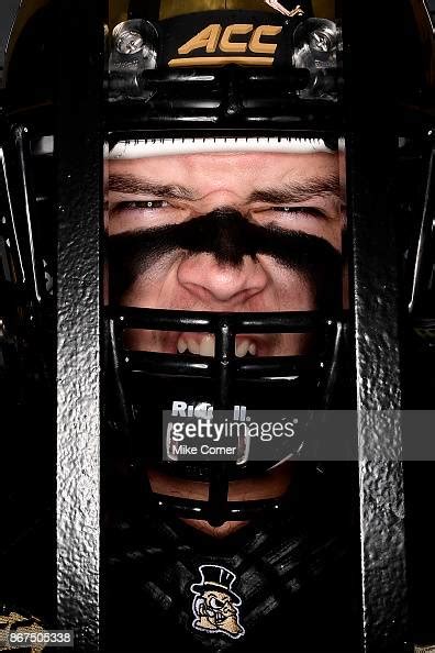 Tight End Jack Freudenthal Of The Wake Forest Demon Deacons Waits