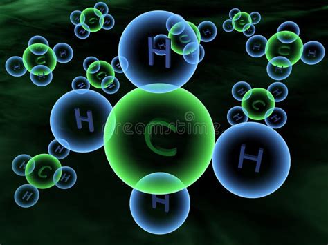 3d甲烷分子 库存例证 插画 包括有 生活 配方 分子 甲烷 温室 结构上 研究 微生物学 12136050